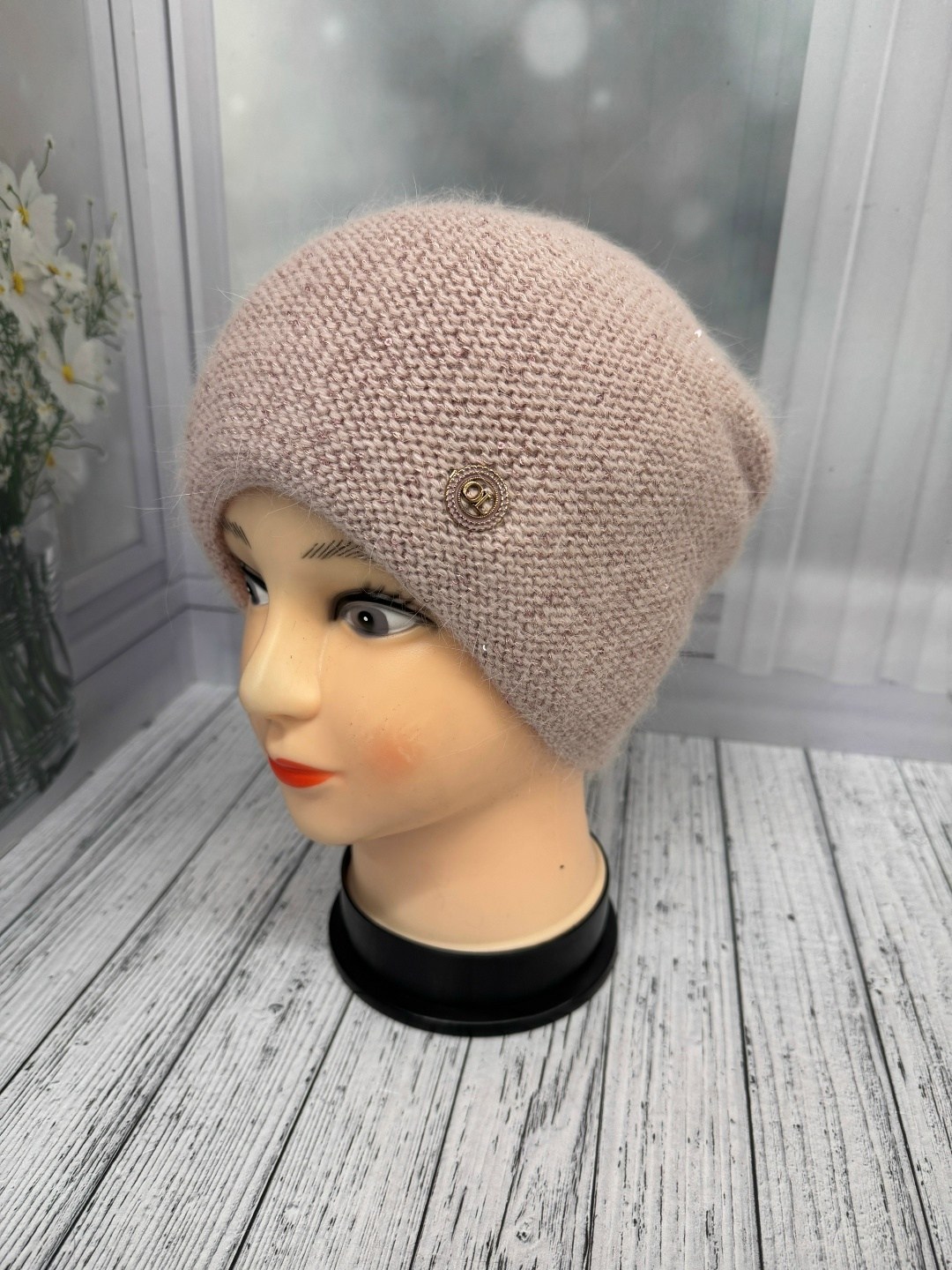 шапка для женщин,женская шапка,шапка для женщин ангора,шапка платок,шапка для женщин ангора арт.5529669