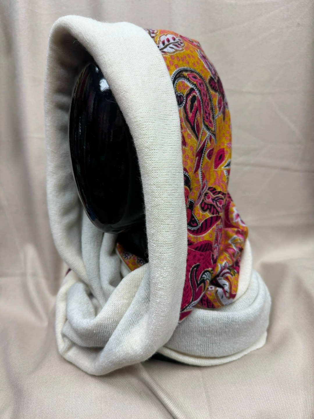 снуд,шарф снуд,женский снуд,снуд трикотажный,капор снуд