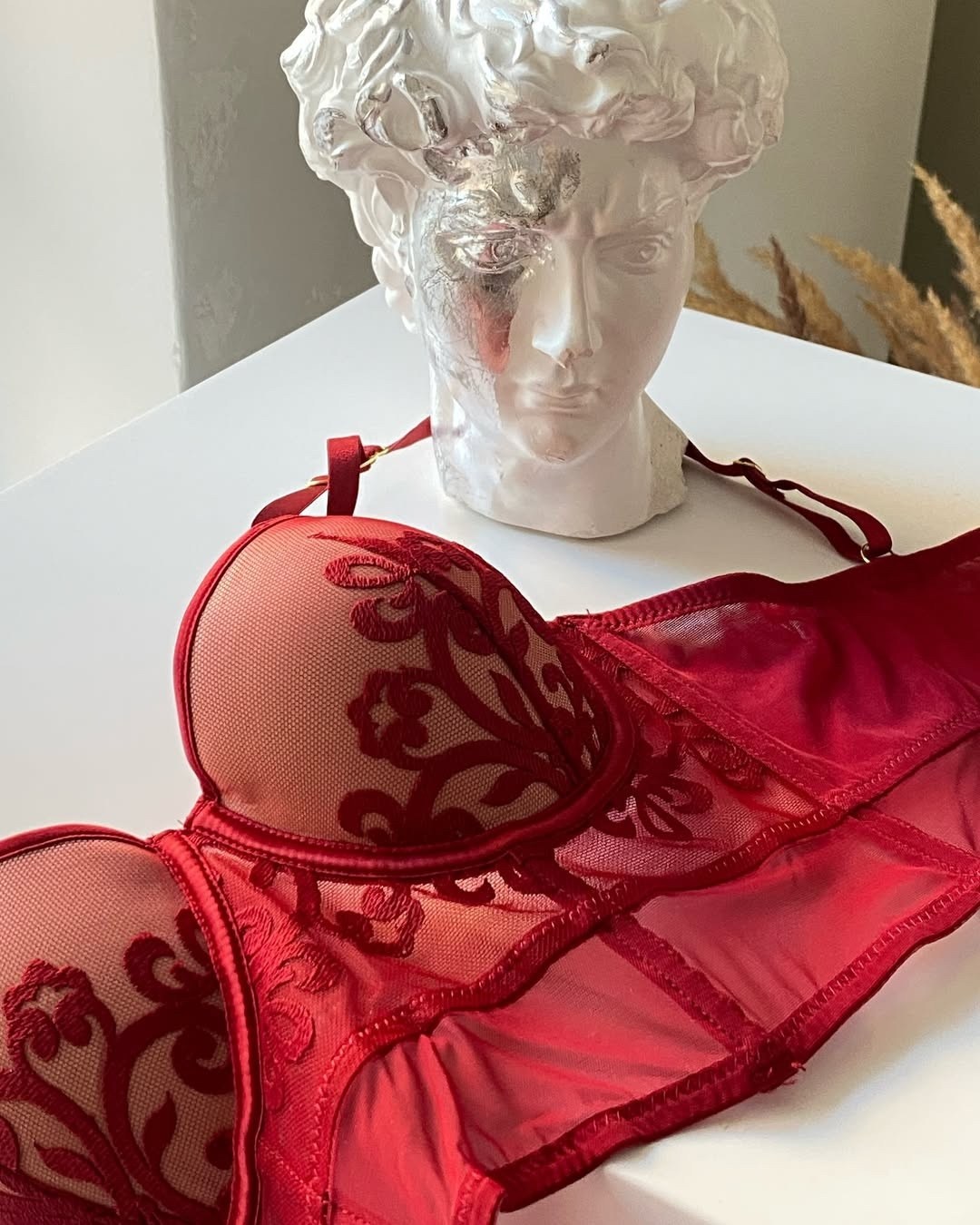 женское нижнее белье комплект,комплект нижнего белья,комплект нижнего белья сексуальное кружевное,нижнее белье красное,комплект сексуального нижнего белья