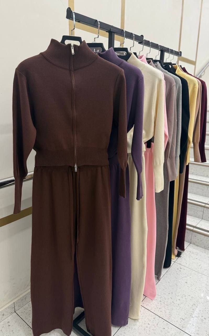 костюм тройка брючный лапша magic mood,костюм теплый трикотажный вязаный с брюками stella polare,костюм с брюками палаццо,костюм с брюками,костюм женский белый