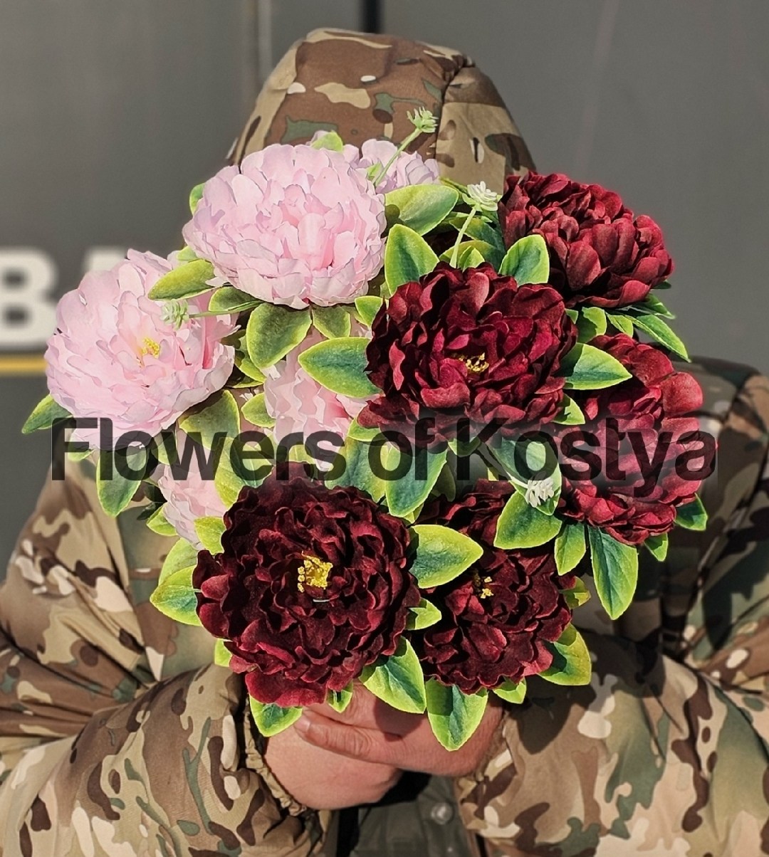 пион бордовый,о пионы,искусственные пион,цветок пион,красные искусственные пионы