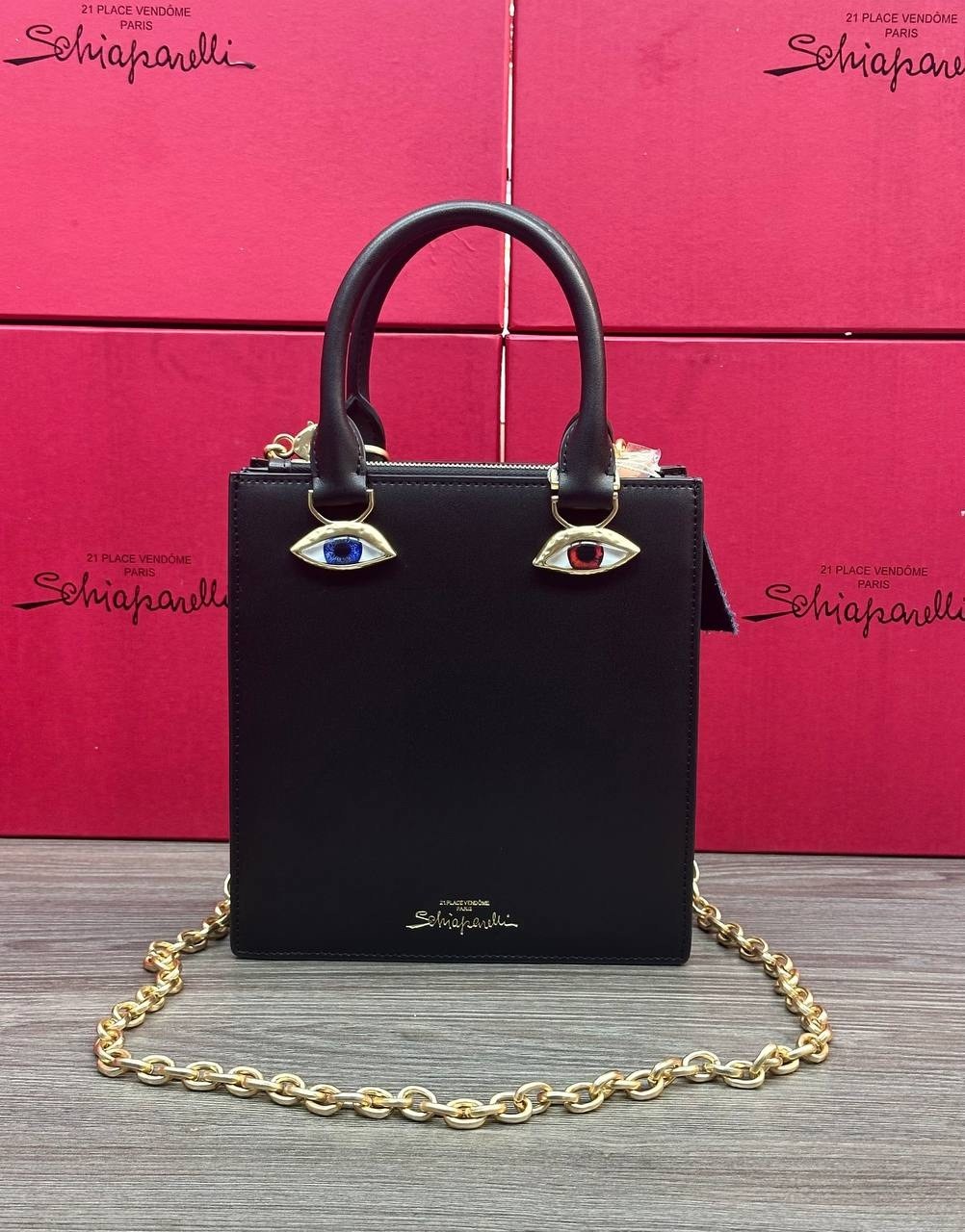 сумка-тоут schiaparelli,сумка женская schiaparelli,сумка schiaparelli,бархатная сумка для глаз schiaparelli premium sense demon,брендовая женская сумка