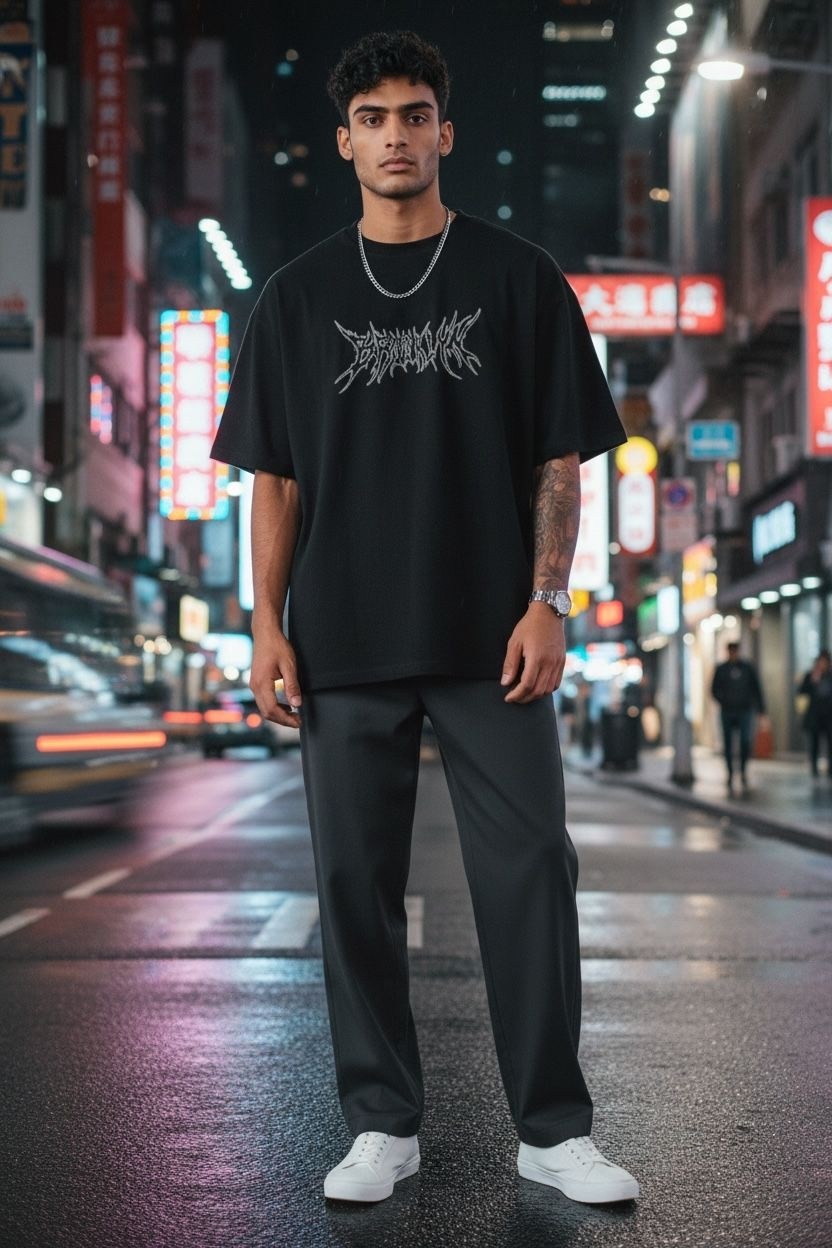 футболки мужские оверсайз,футболка torae black оверсайз,футболки мужские,футболка мужская черная оверсайз