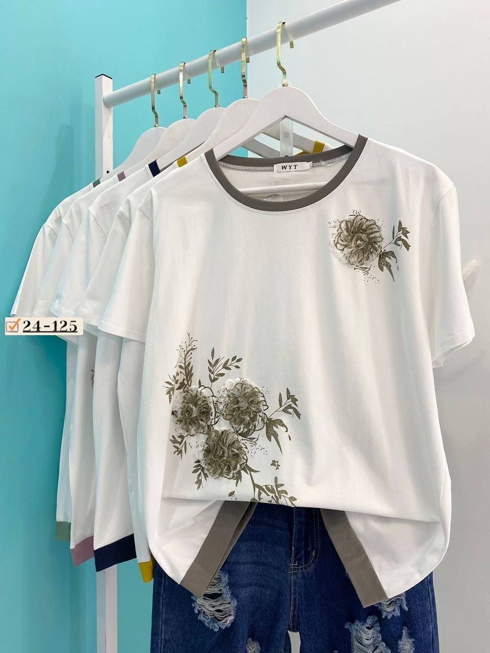 футболки женская,футболки для женщин,летние футболки,футболка топ,футболки с вышивкой