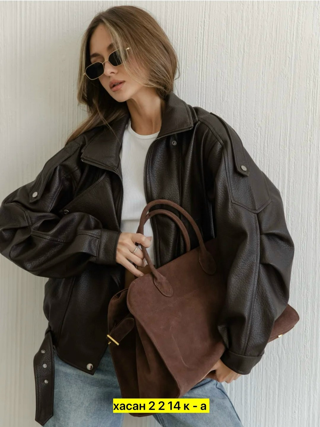 женская кожаная куртка,кожаная куртка,кожаная куртка женская оверсайз,женская куртка кожаная оверсайз короткая okssana firsanova,куртка бомбер оверсайз кожаная варенка
