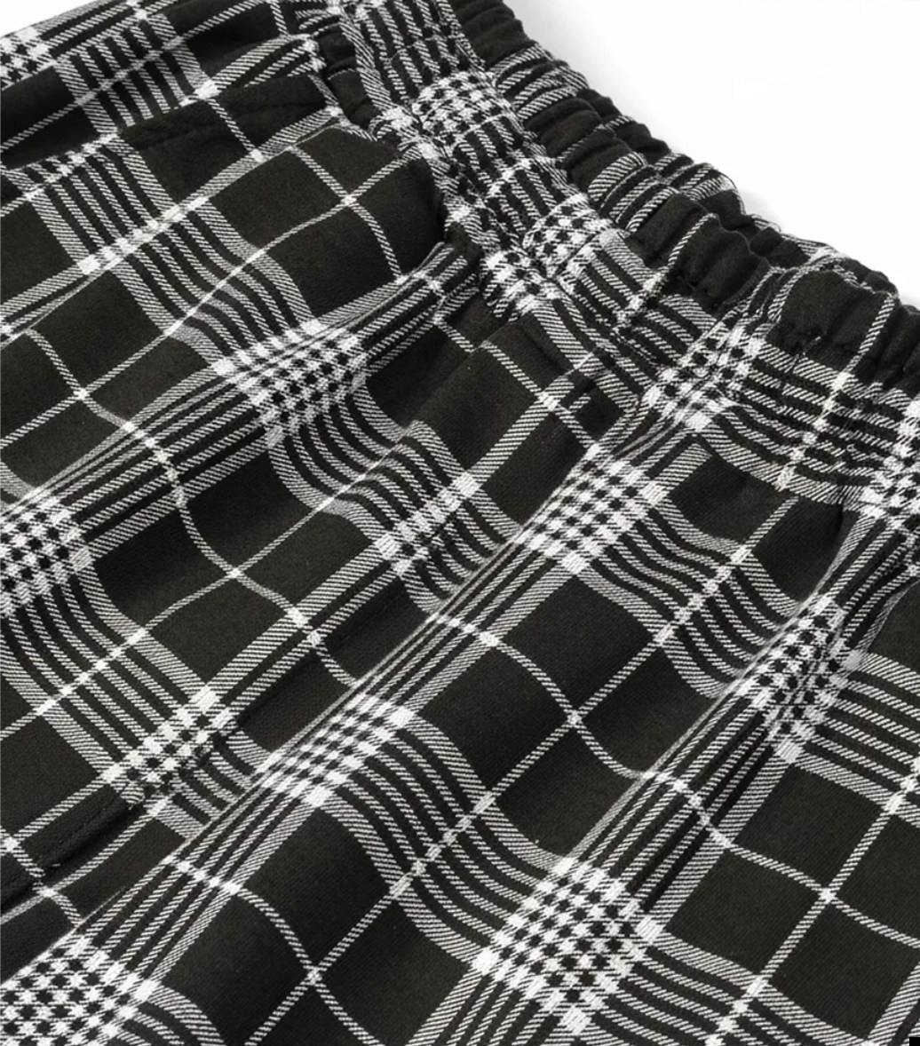 пижамные брюки женские прямые домашние штаны в,пижама женская,пижама женская с брюками,женские брюки в клетку,брюки клетка