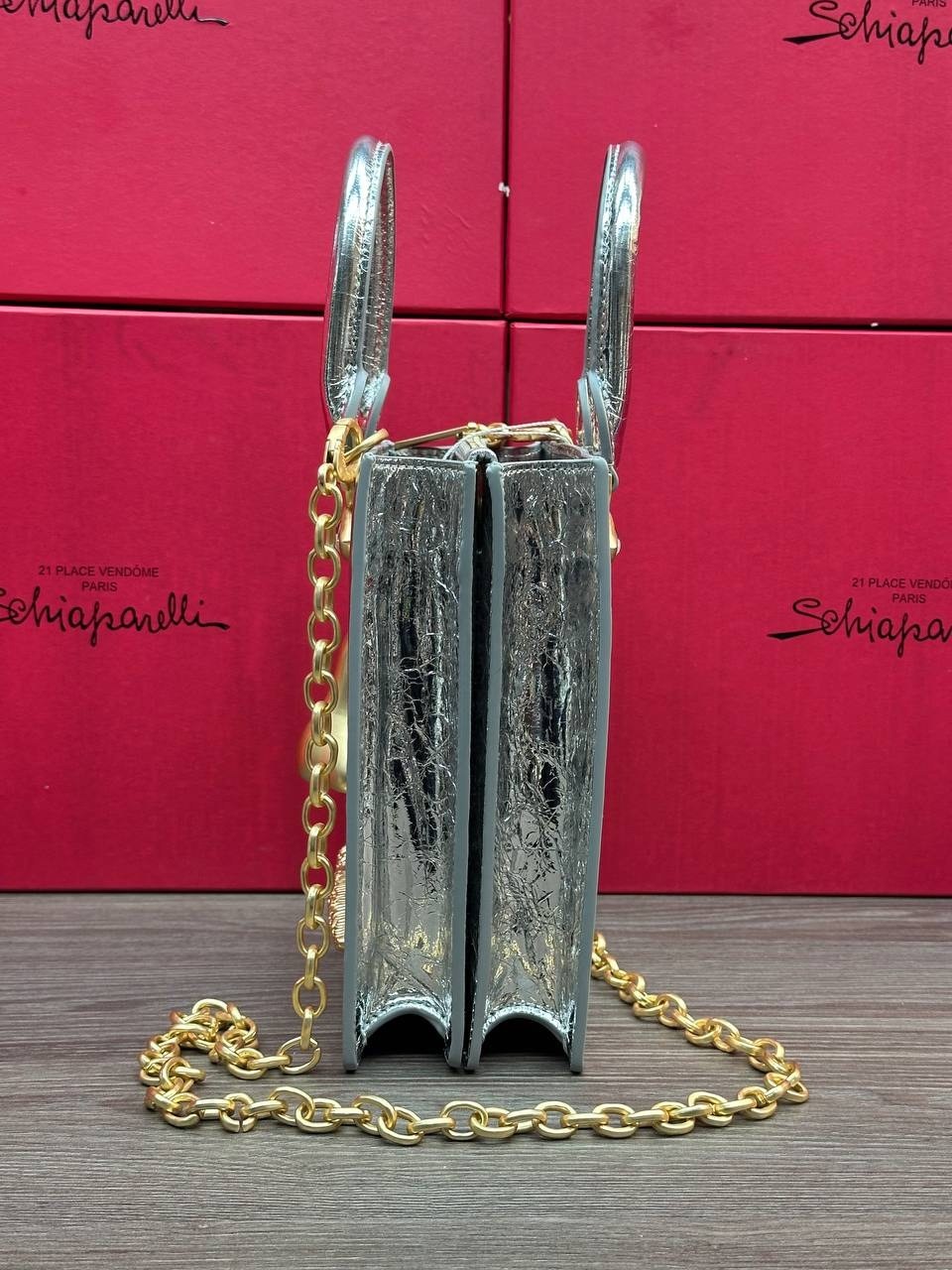 сумка-тоут schiaparelli,сумка schiaparelli,женская сумка schiaparelli,бархатная сумка для глаз schiaparelli premium sense demon,сумка женская shiaparelli & salvador dali