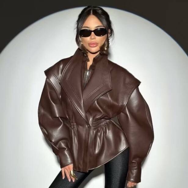 женская кожаная куртка,кожаная куртка,куртка из искусственной кожи женская,куртка из искусственной кожи,шикарная кожаная куртка