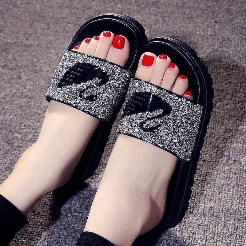 шлепанцы женские,женские тапки,тапочки со стразами женские летние,,женские тапочки