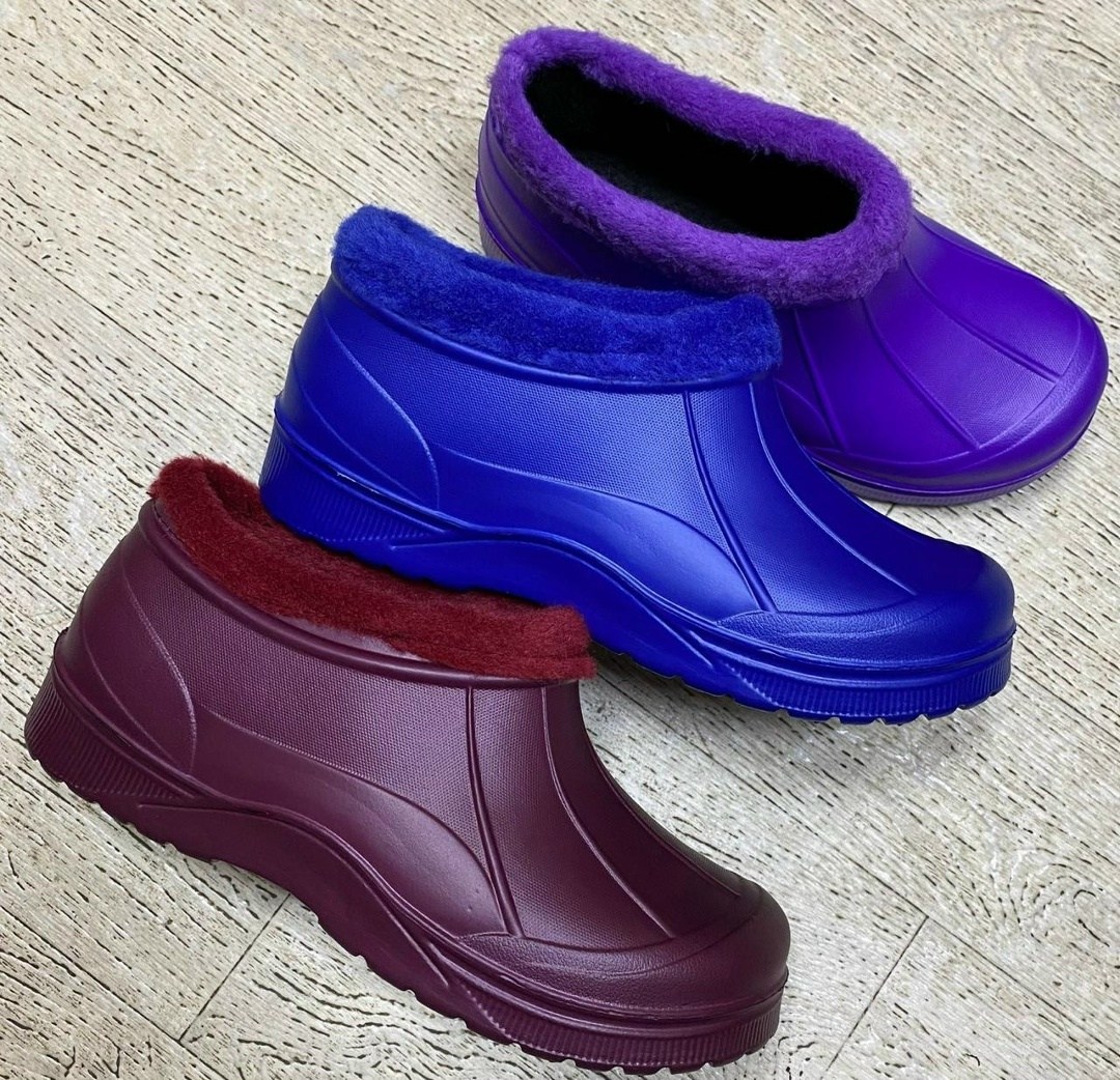 ,галоши женские утепленные эва,галоши эва утепленные,утепленные галоши женские paninter синие 37 ru,галоши женские эва