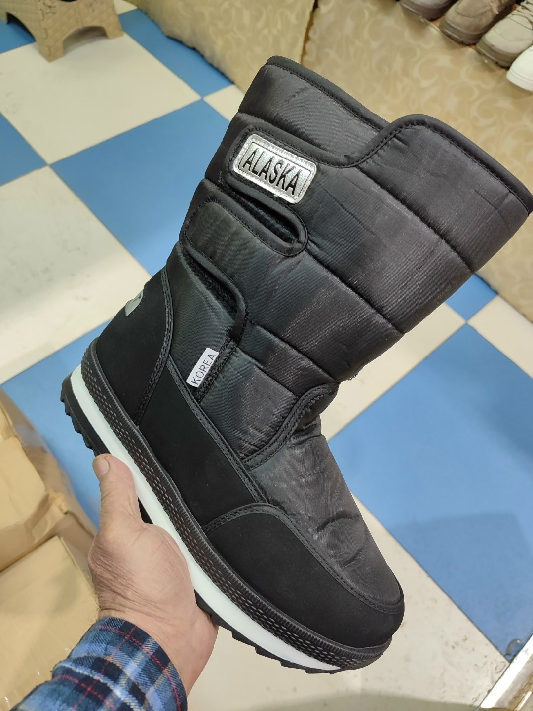 сапоги дутыши аляска,дутики,сапоги аляски мужские зимние дутыши,мужские дутики 2301-12 темно-синие,аляска дутыши дутыши мужские