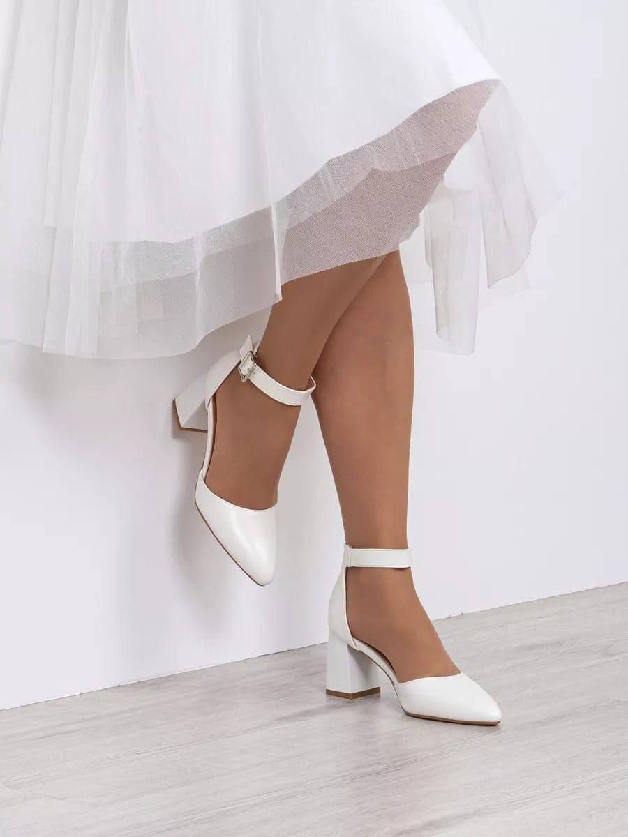 туфли со съемным каблуком,туфли на каблуке белые с ремешком свадебные admlis,туфли свадебные на каблуке белые с ремешком,туфли на каблуке свадебные,туфли женские на каблуке
