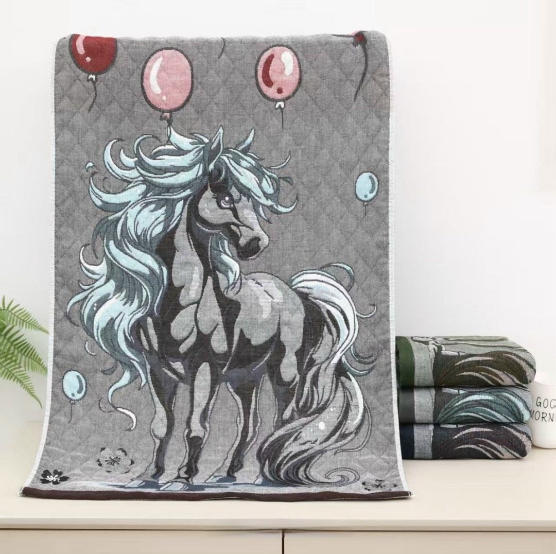 полотенце с лошадками,полотенца с лошадью набор подарочный,мягкое полотенце,полотенце с лошадью банное,полотенце с конем