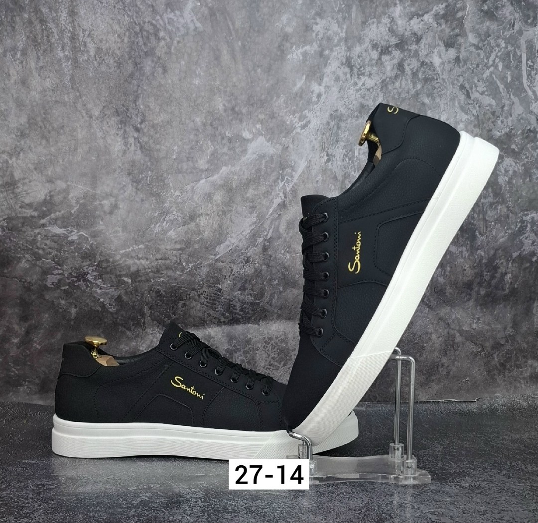 мужские кеды santoni,мужские кеды,,мужская ,кеды мужские кожаные