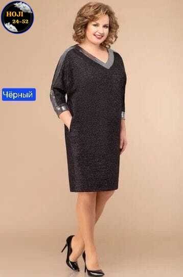 платье svetlana style (модель 1625),нарядные женские платья больших размеров,платье большие размеры,платье милада черный, из белоруссии