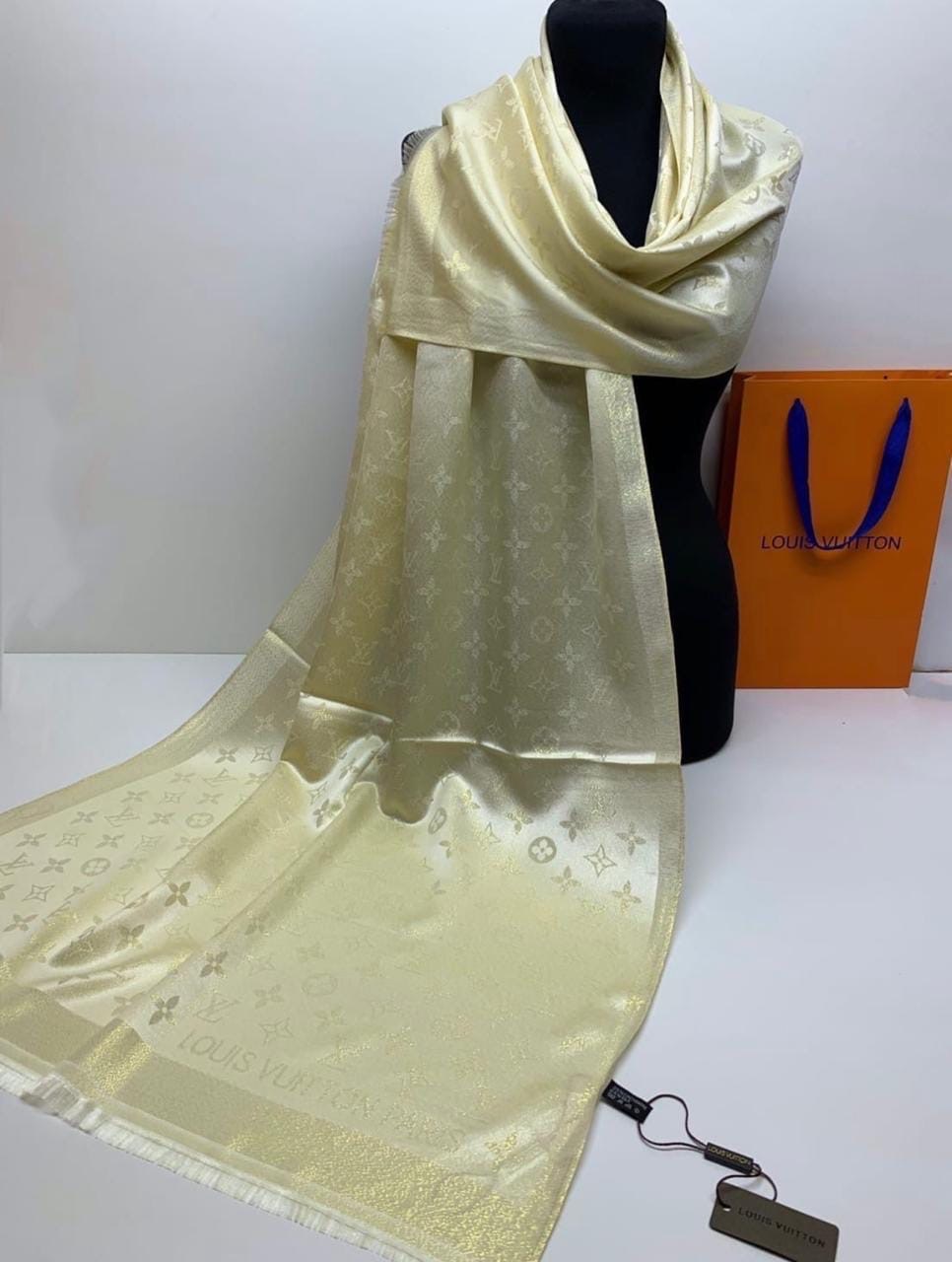 серый платок луи виттон,палантин/шарф louis vuitton тёплый,палантин,платок шелковый луи виттон,палантин женский