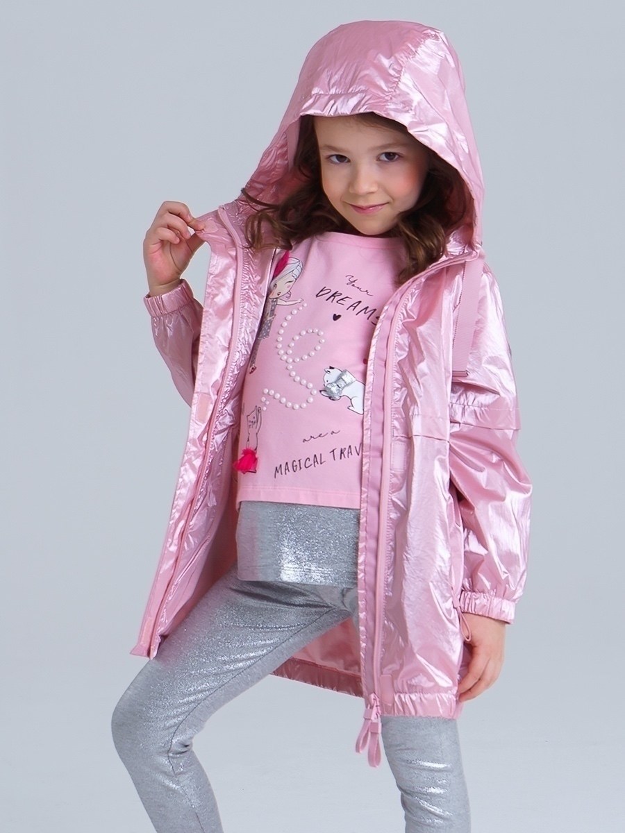 плащ для девочек,ветровка для девочек,плащ для девочки playtoday,gnk плащ,куртка для девочки демисезонная