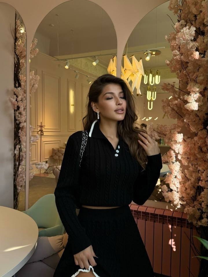 костюм трикотажный вязаный с юбкой best mood,женский вязаный костюм с юбкой,вязаные костюмы,вязаный костюм с юбкой,костюм с юбкой