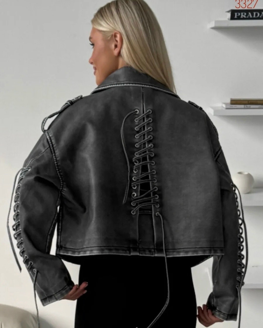 косуха куртка кожаная укороченная xr-xoroshy,куртка косуха,косуха кожаная женская куртка оверсайз,косуха куртка кожаная укороченная xr-xoroshy цвет серый, серый графит,косуха куртка кожаная укороченна