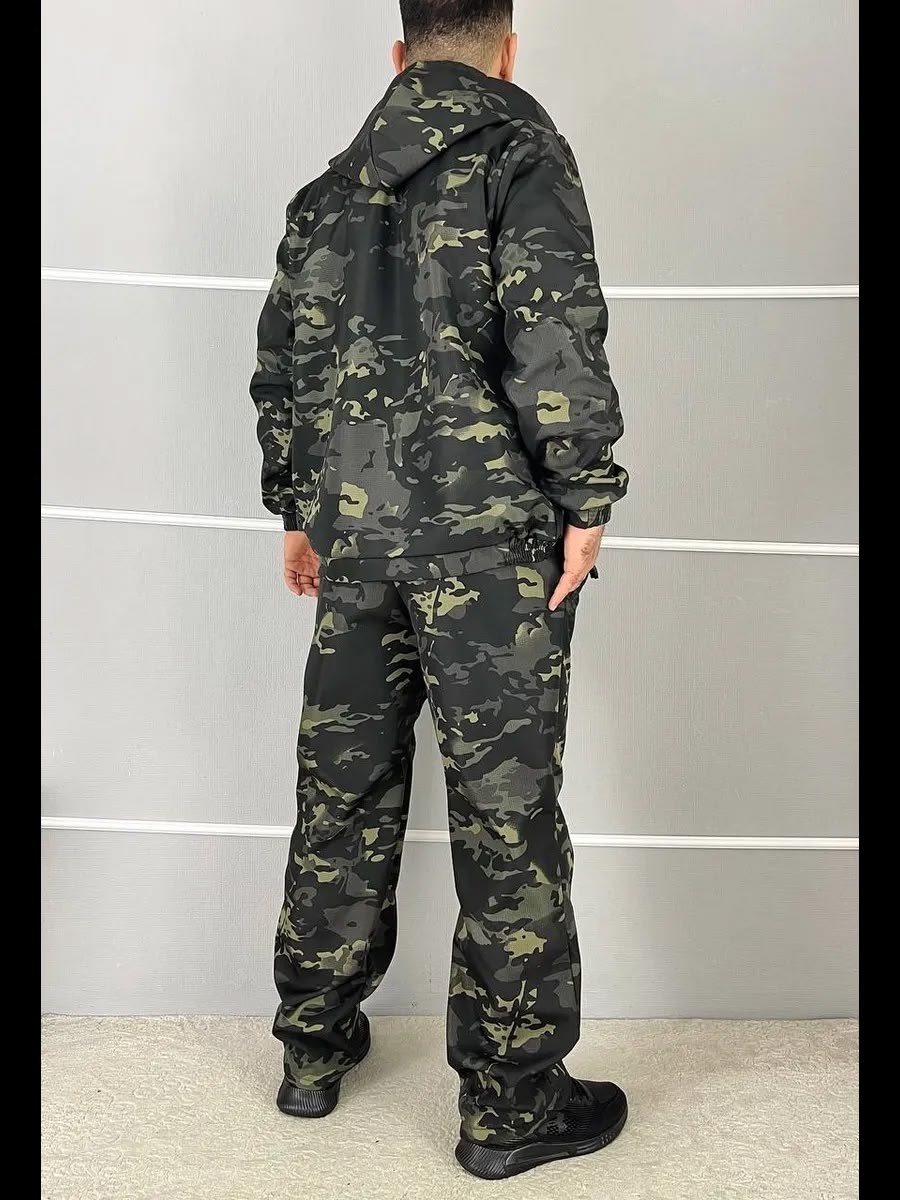 костюм камуфляжный,мужской костюм серый,костюм серый,костюм на флисе