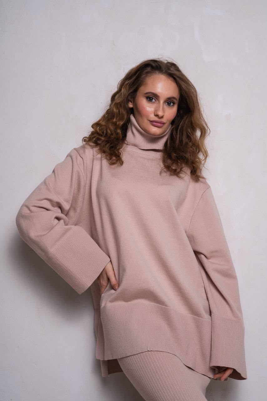 модные костюмы,костюм молочный,трикотажный костюм,костюм бежевый,костюмы брючный