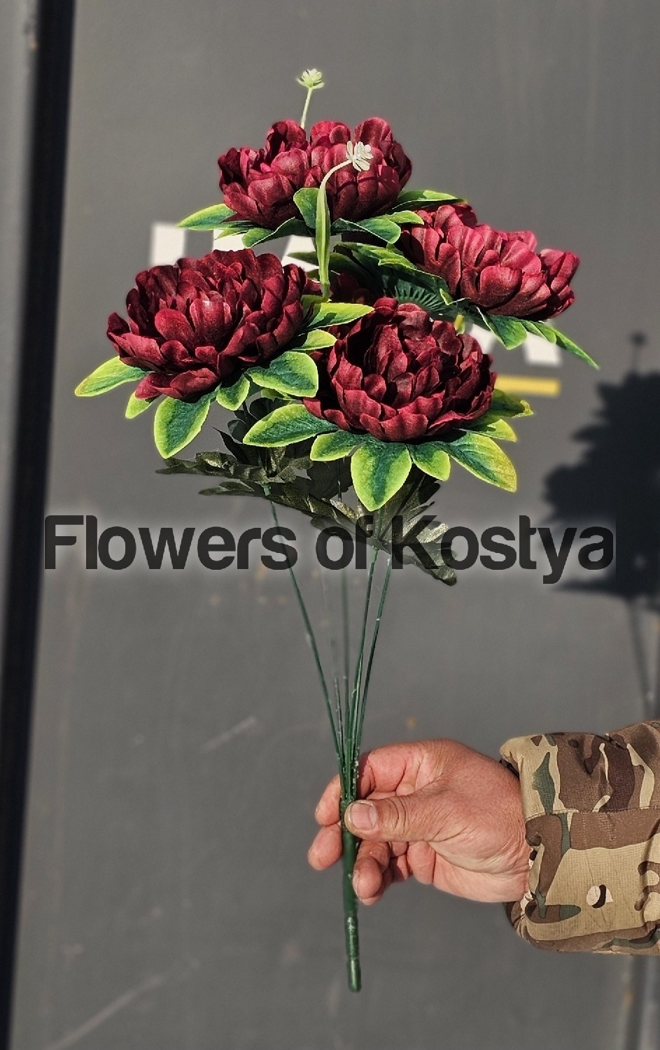 пион бордовый,о пионы,искусственные пион,цветок пион,красные искусственные пионы