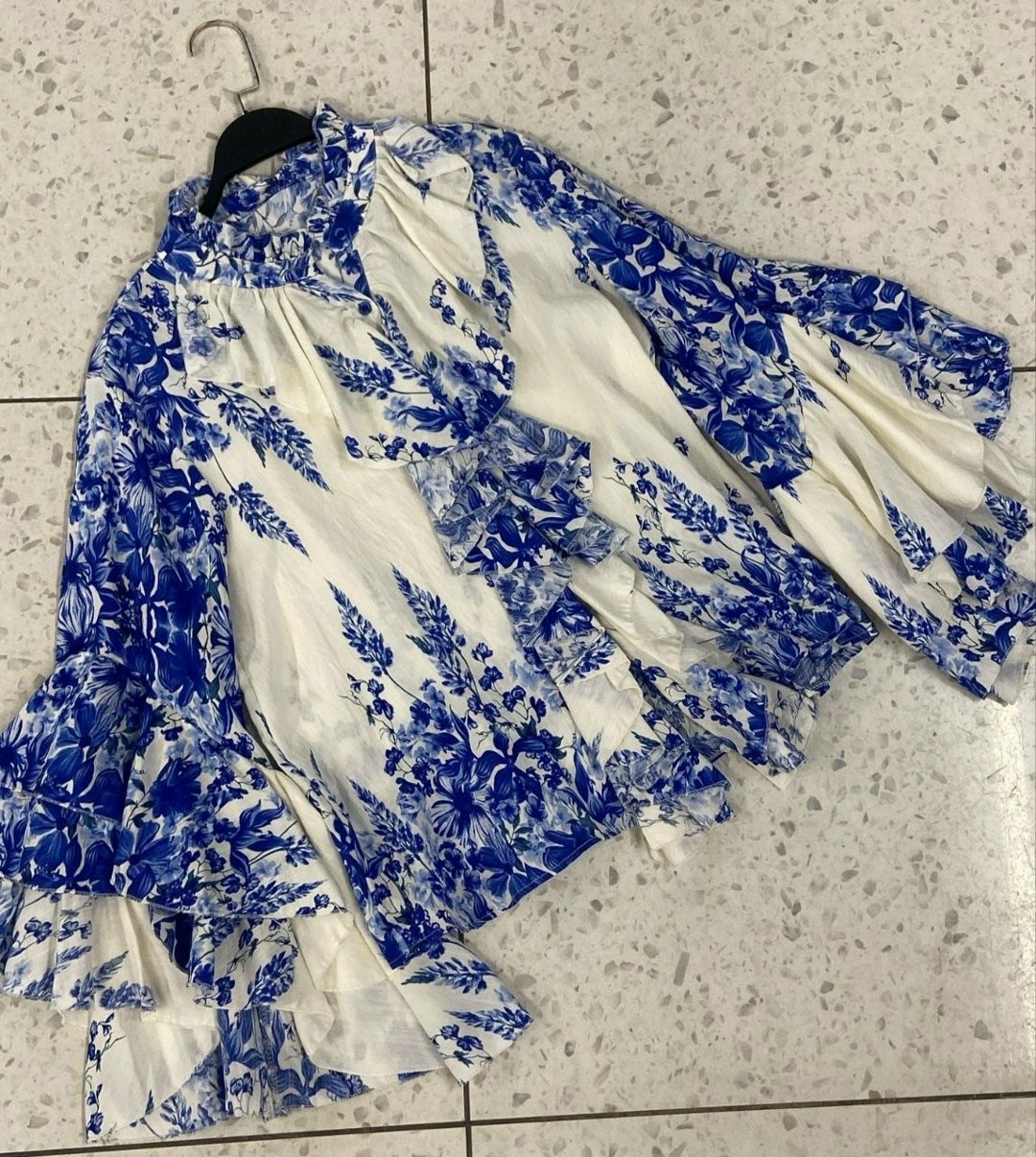 блузка с оборками,женская шифоновая блузка,женская рубашка с цветочным принтом,блузка с цветочным принтом,шифоновая блузка с цветочным принтом