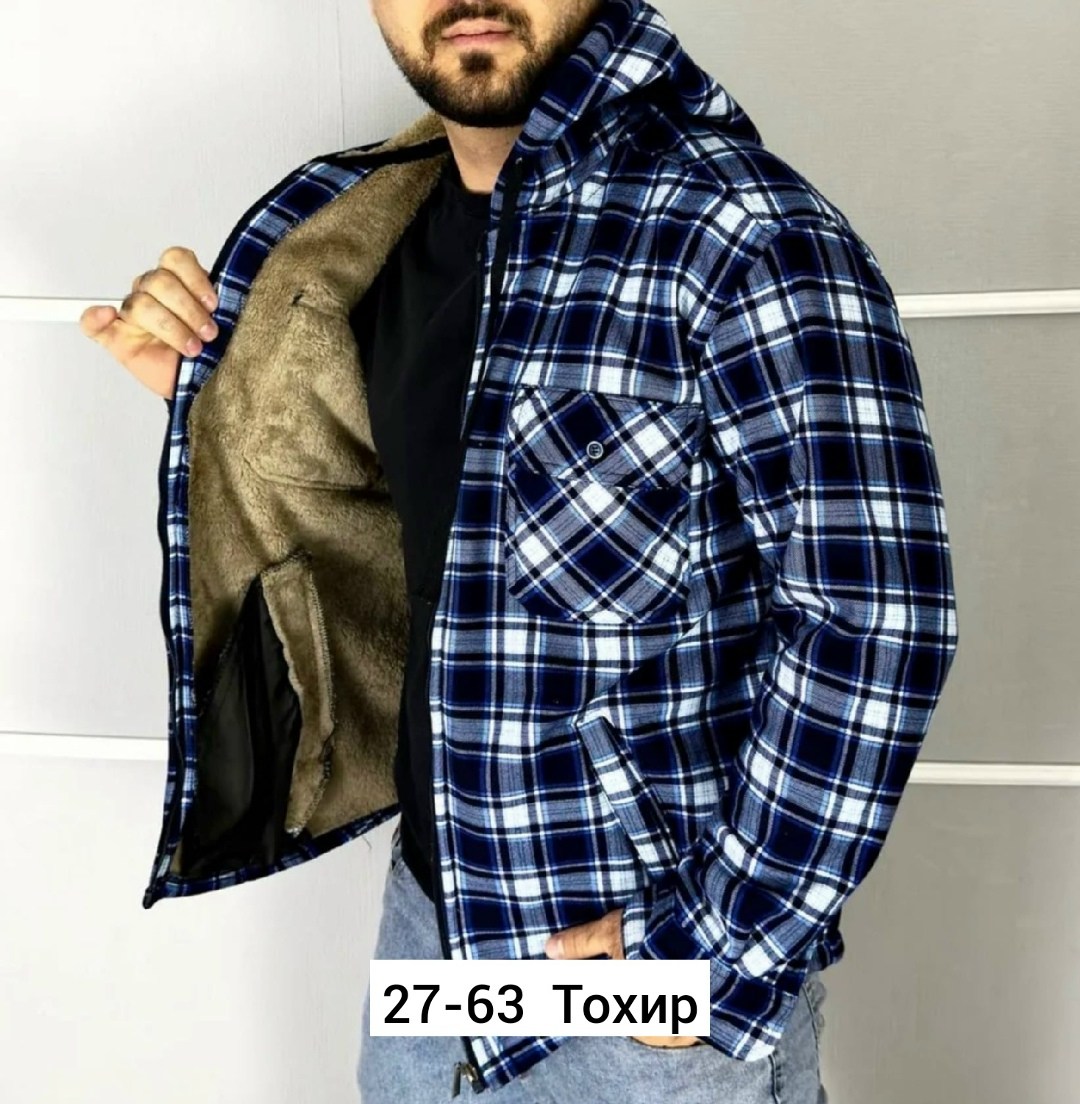 рубашка теплая на флисе,рубашка с капюшоном,мужская клетчатая рубашка,теплая рубашка,рубашка на флисе