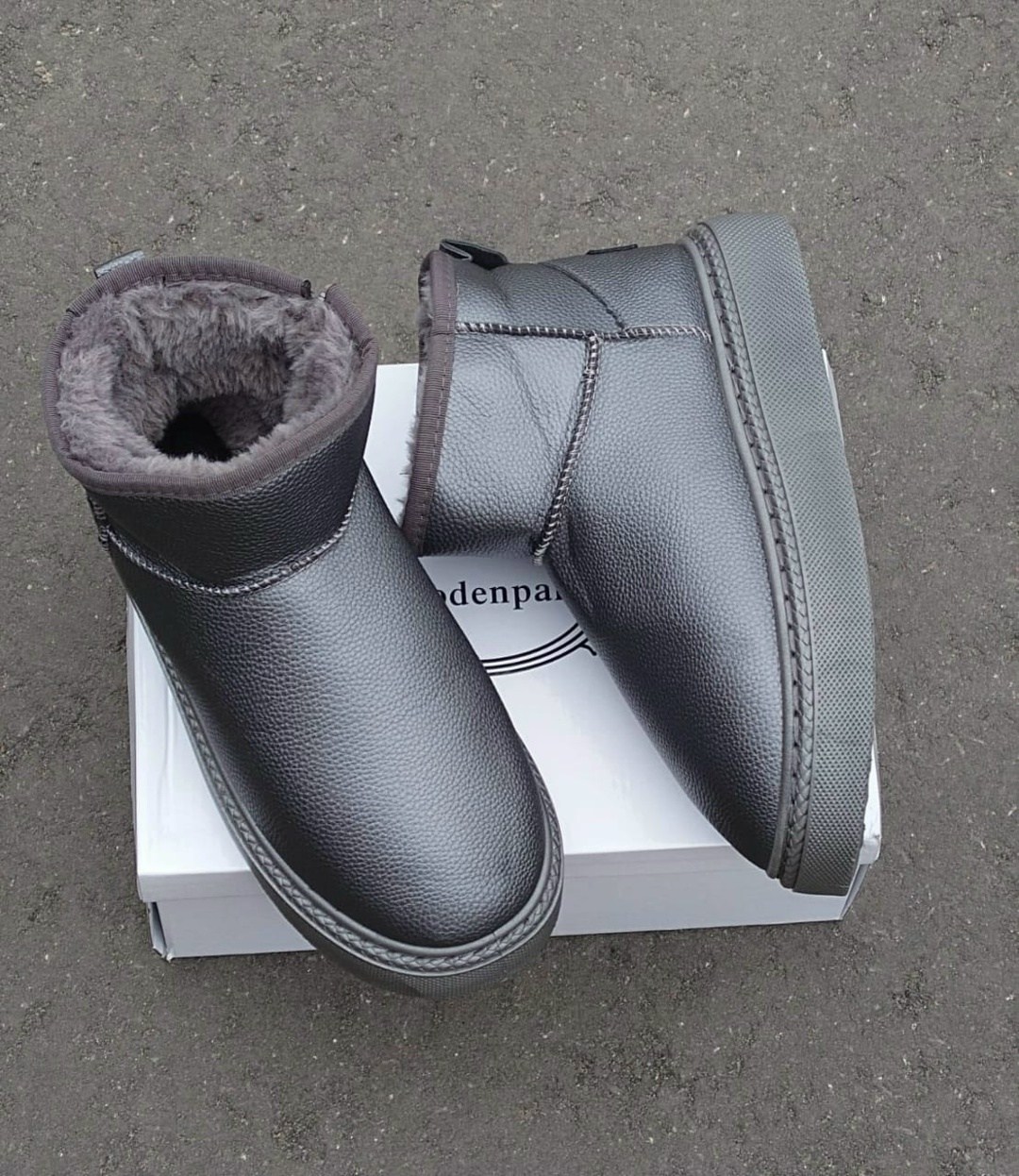 мужские угги зимние с натуральным мехом экко,угги metallic classic mini,угги мужские,угги мужские кожаные короткие,угги