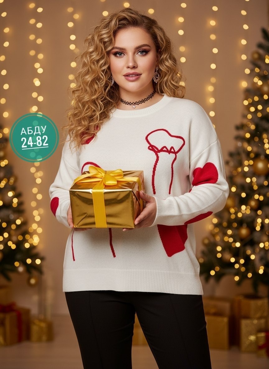 джемпер оверсайз,свитер оверсайз с сердцами,свитер оверсайз вязаный с принтом кофта tzhuk,свитер оверсайз сердечки,свитера женские