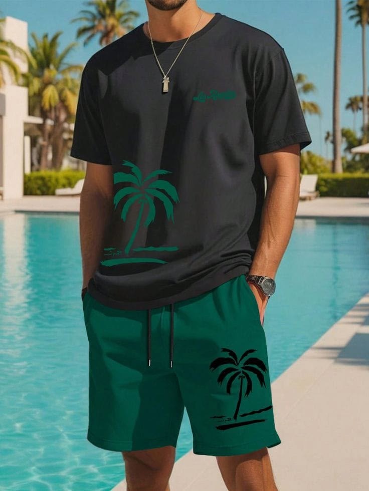 мужские спортивные костюмы,костюм с принтом,мужская спортивная одежда,мужской костюм двойка,мужская мода