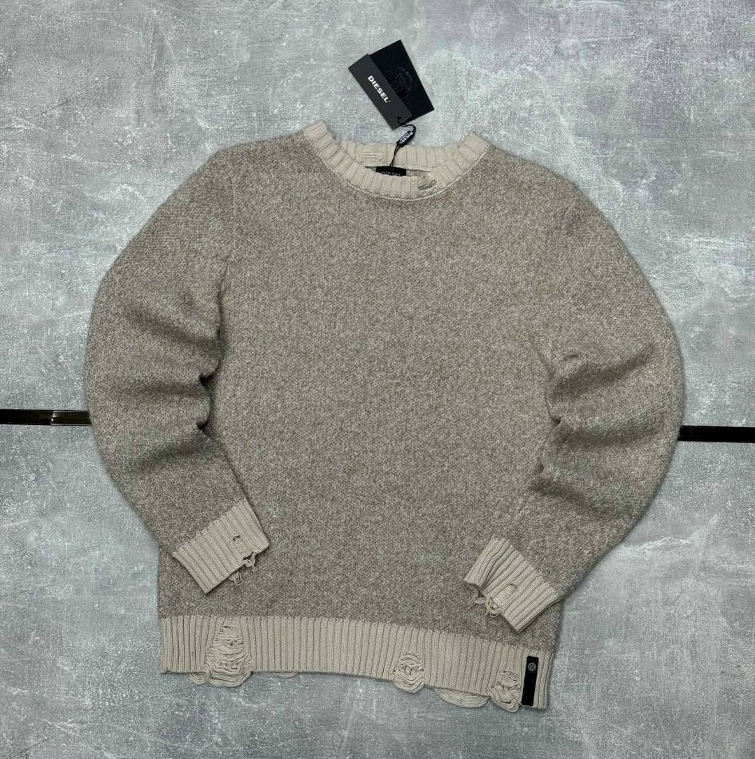 мужской свитер,стильный свитер,бежевый свитер,свитер прада мужской,свитер