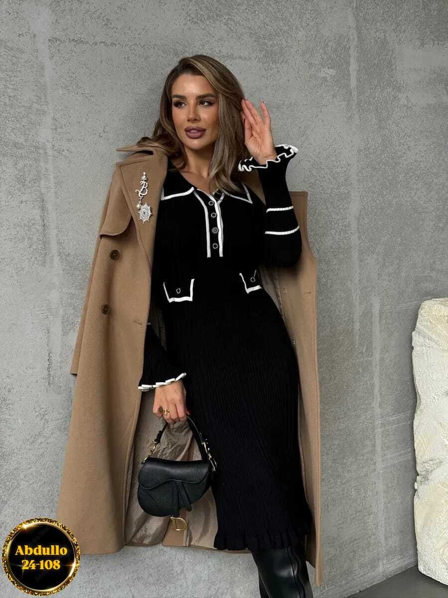 платье вязаное трикотажное old money marpl,платье трикотажное лапша с воротником sila_style,платье трикотажное женское,платье,платье женское