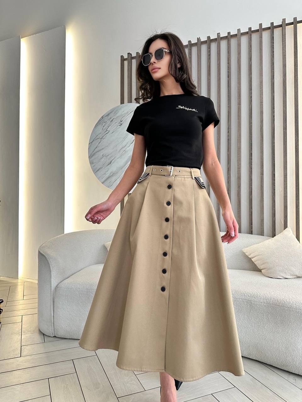 юбка,бежевая юбка,юбка женская,миди юбка,стильная юбка