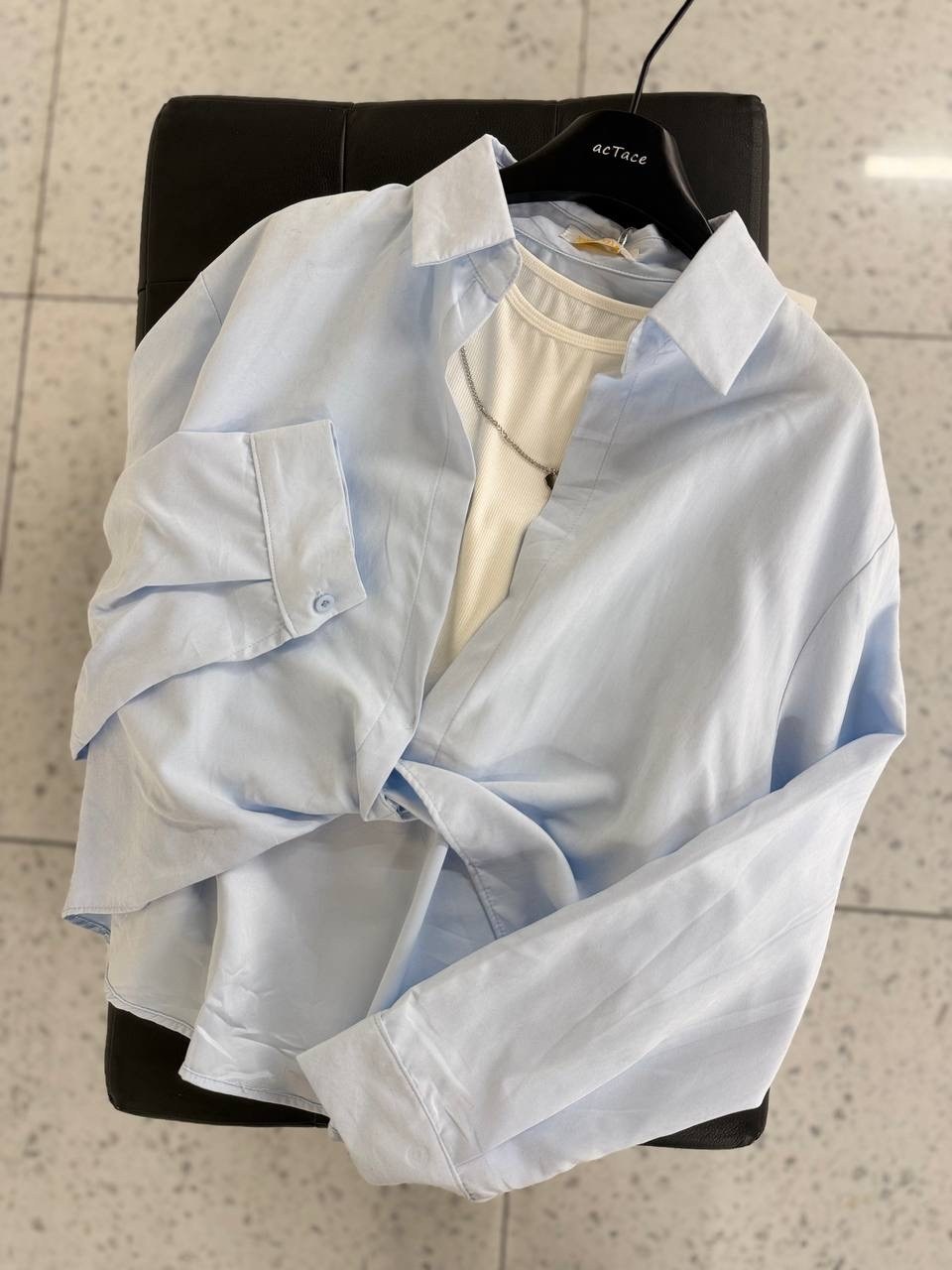 женская рубашка,стильная блузка,коричневая рубашка oversize с воротником мао gloria jeans,женские блузки и рубашки,блузка модная