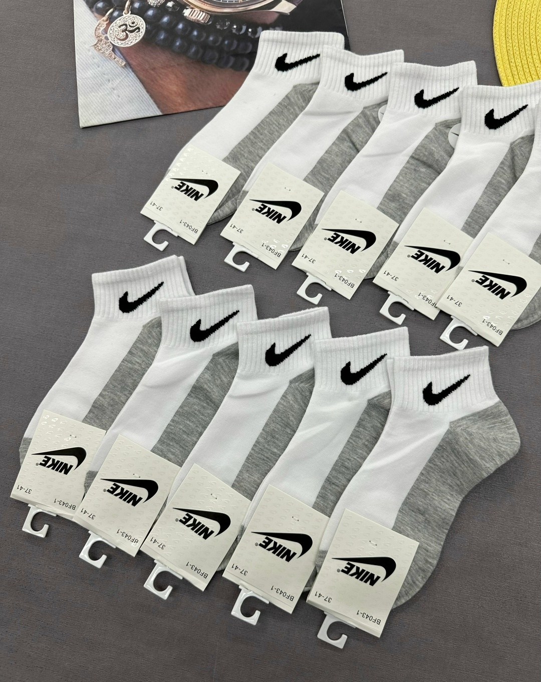 носки мужские 10 пар nike,носки мужские 10 пар,носки мужские,женские носки найк набор,носки короткие найк набор 5 пар
