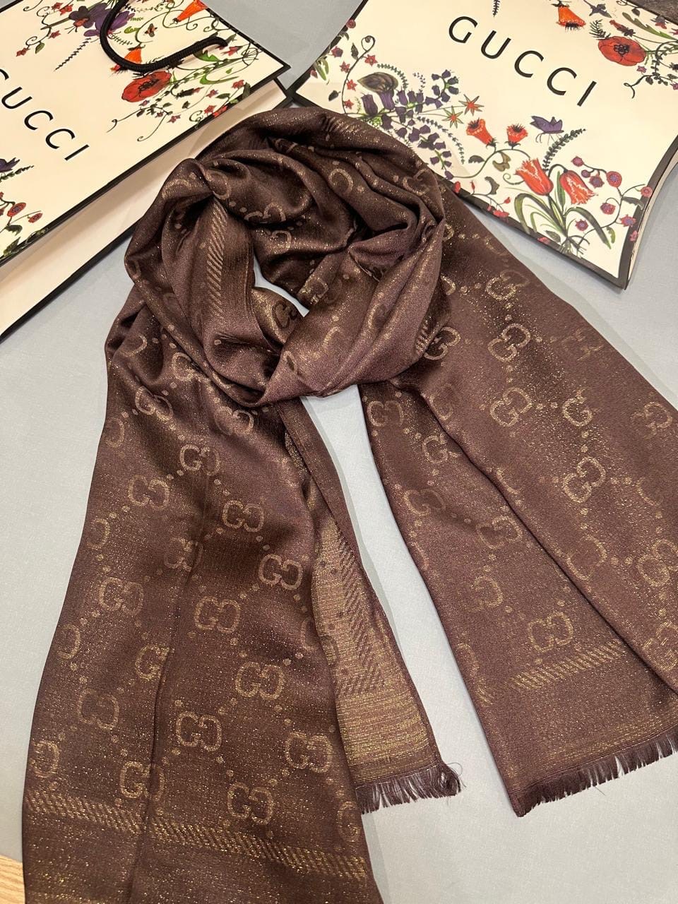 шарф женские,шарф луи витон коричневый,шарф коричневый,палантин gucci,шарф гуччи женский