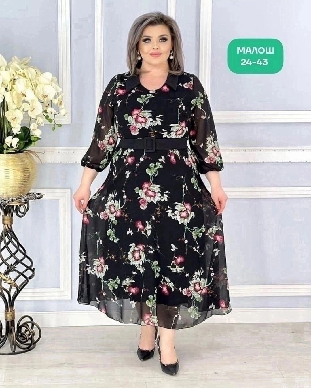 женское платье больших размеров,платье больших размеров для женщин,платье шифон,повседневные платья,платье женская