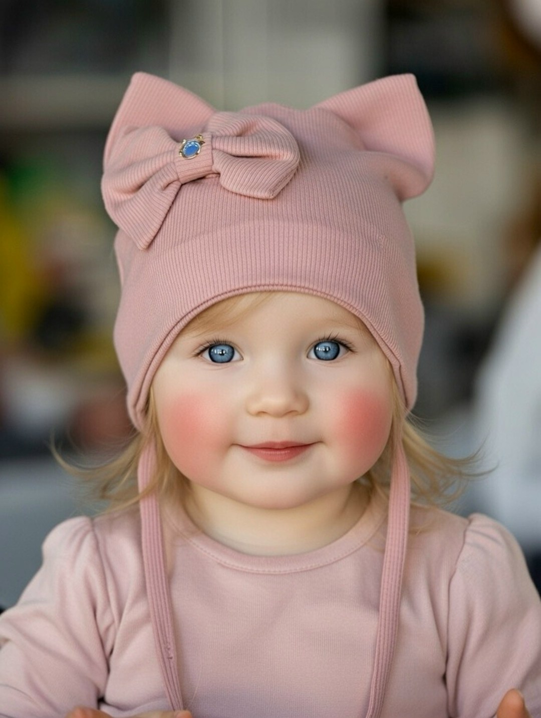 шапочка с ушками для новорожденных,шапочка для новорожденного,детская шапочка,шапка с ушками для малыша,шапочка для малыша