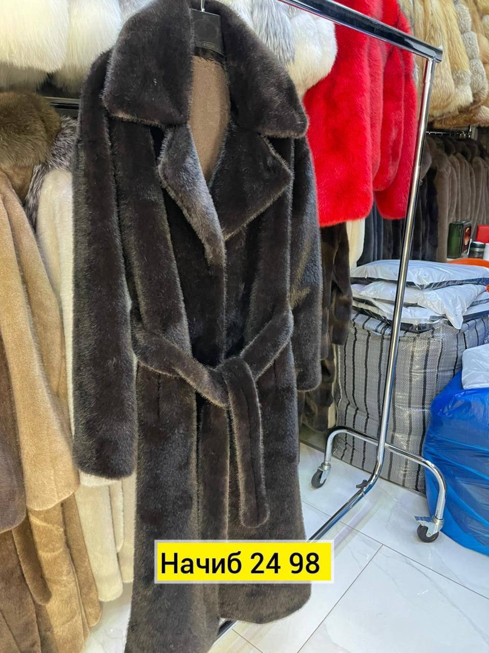 норковая шуба,шуба,шуба искусственная экошуба под норку длинная by esenya,шуба женская,шубка