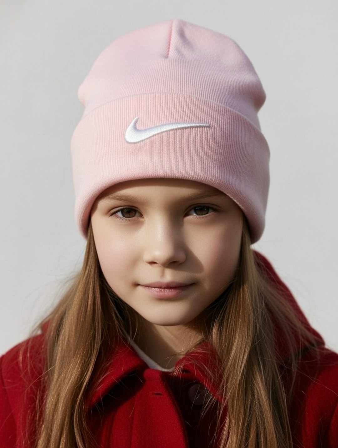 шапка для детей,шапка для девочек,шапки детские nike,розовая шапка,шапка nike