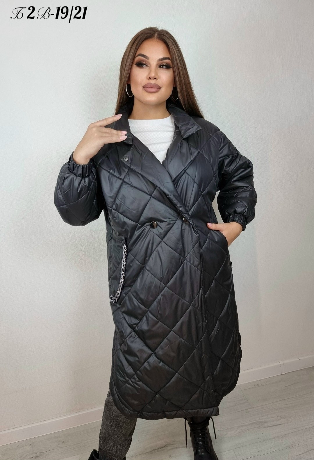демисезонная куртка,женская демисезонная куртка,куртка удлиненная,куртка стеганая с капюшоном оверсайз,куртка