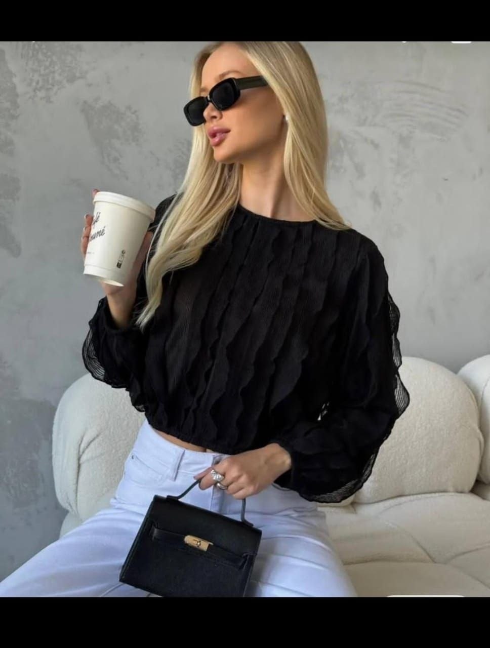 шифоновая блузка,блузы,блузка женская,стильные блузки,плиссированная блузка