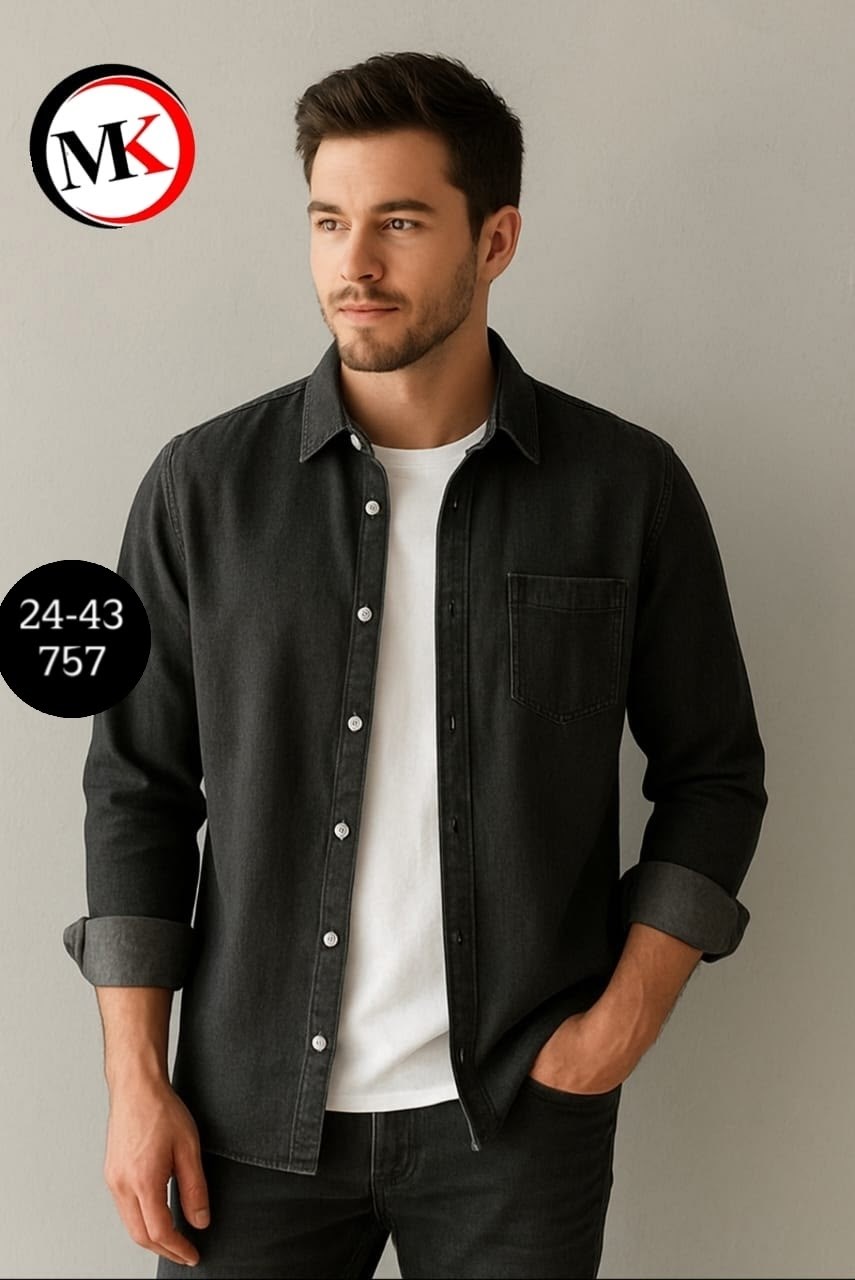 рубашка джинсовая мужская,облегающая джинсовая синяя мужская рубашка с длинным рукавом и одним карманом с клапаном tudors,повседневная рубашка,рубашка мужская джинсовая с длинным рукавом,мужская мода