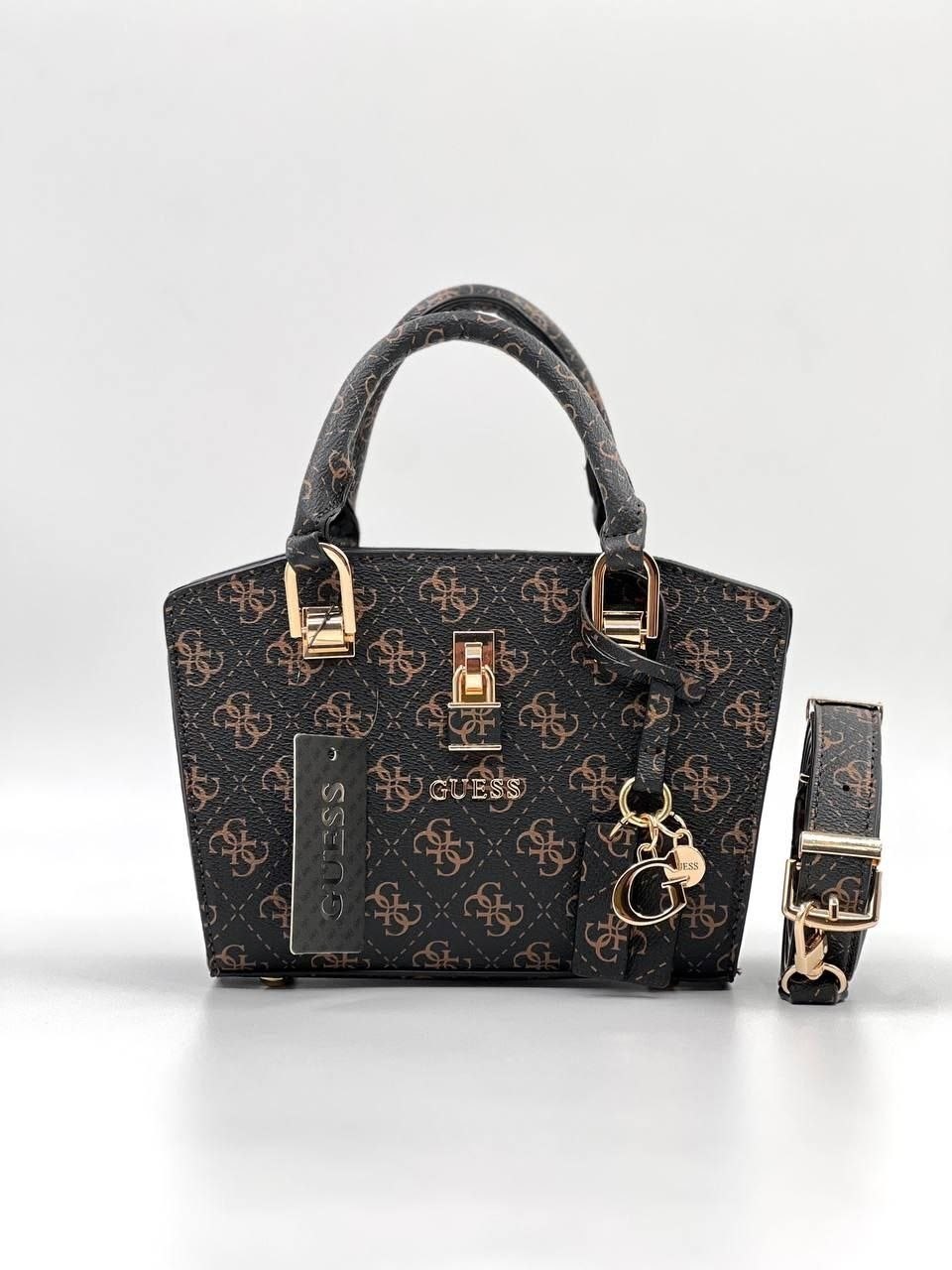 женская сумка guess,сумка guess,сумка женская новая guess серая,сумки guess оригинал 2026,сумка женская guess afina