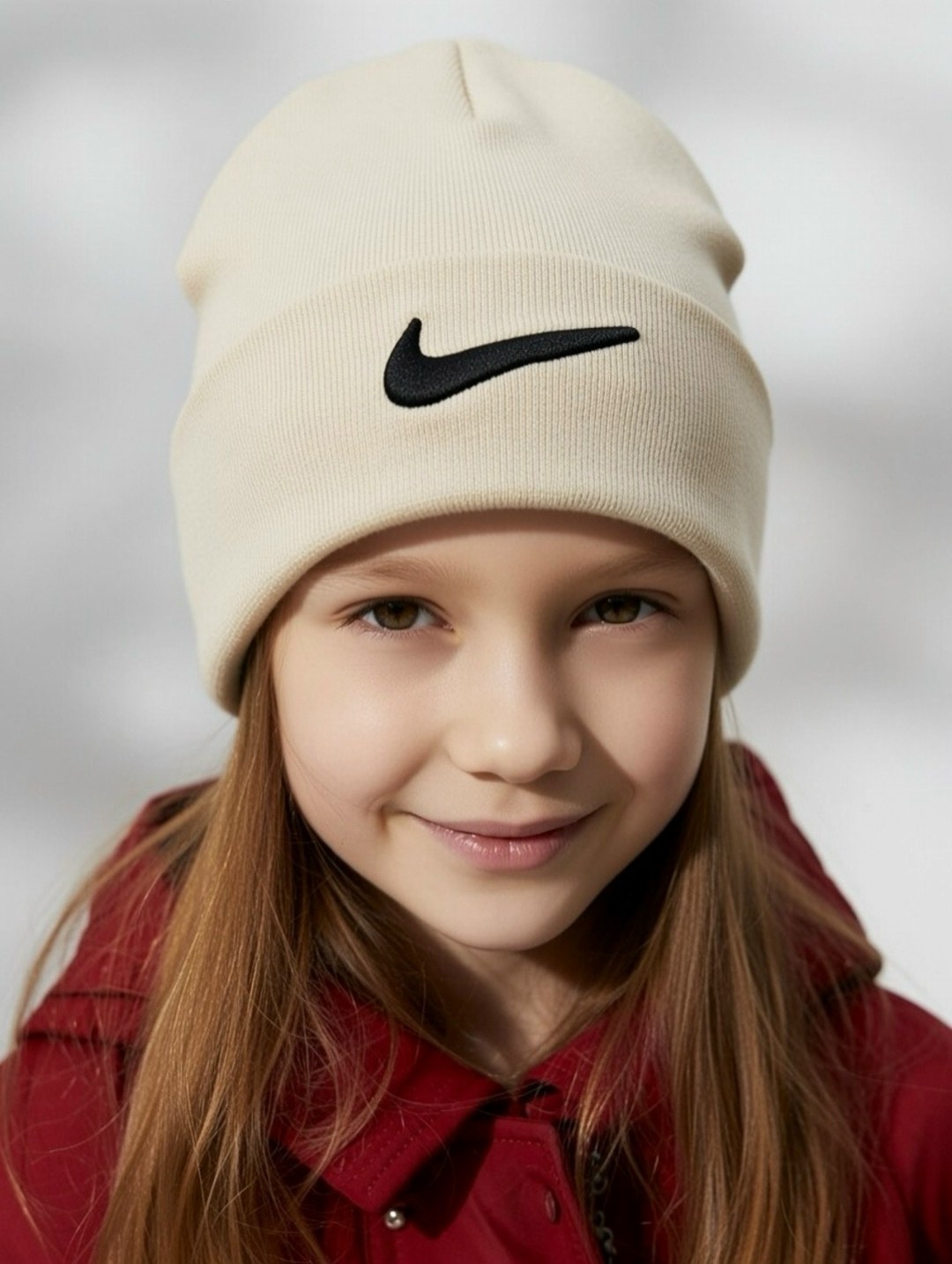 шапка для детей,шапка для девочек,шапки детские nike,розовая шапка,шапка nike