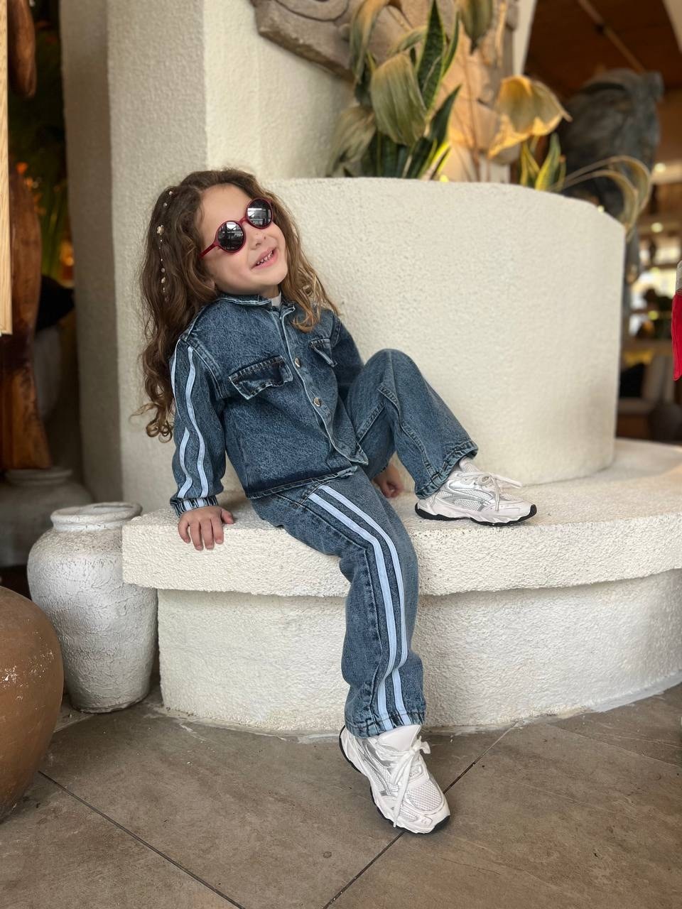 комбинезон джинсовый для девочек,джинсовый костюм для девочки,джинсовые комбинезоны,костюм джинсовый,детский джинсовый комбинезон