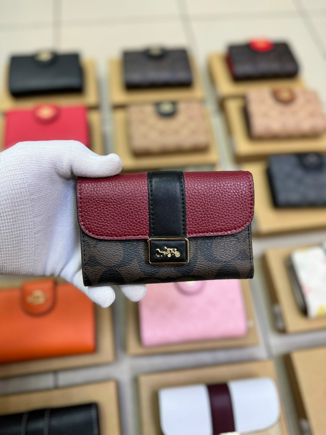 кошелек coach,женские кошельки,женский кошелек coach,брендовый кошелек,кошелек