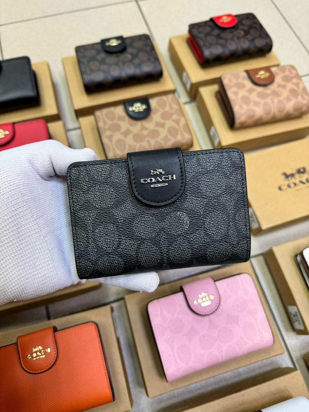 женский кошелек coach,кошелек coach,coach брендовый кошелек,женские кошельки,кошелек натуральная кожа coach