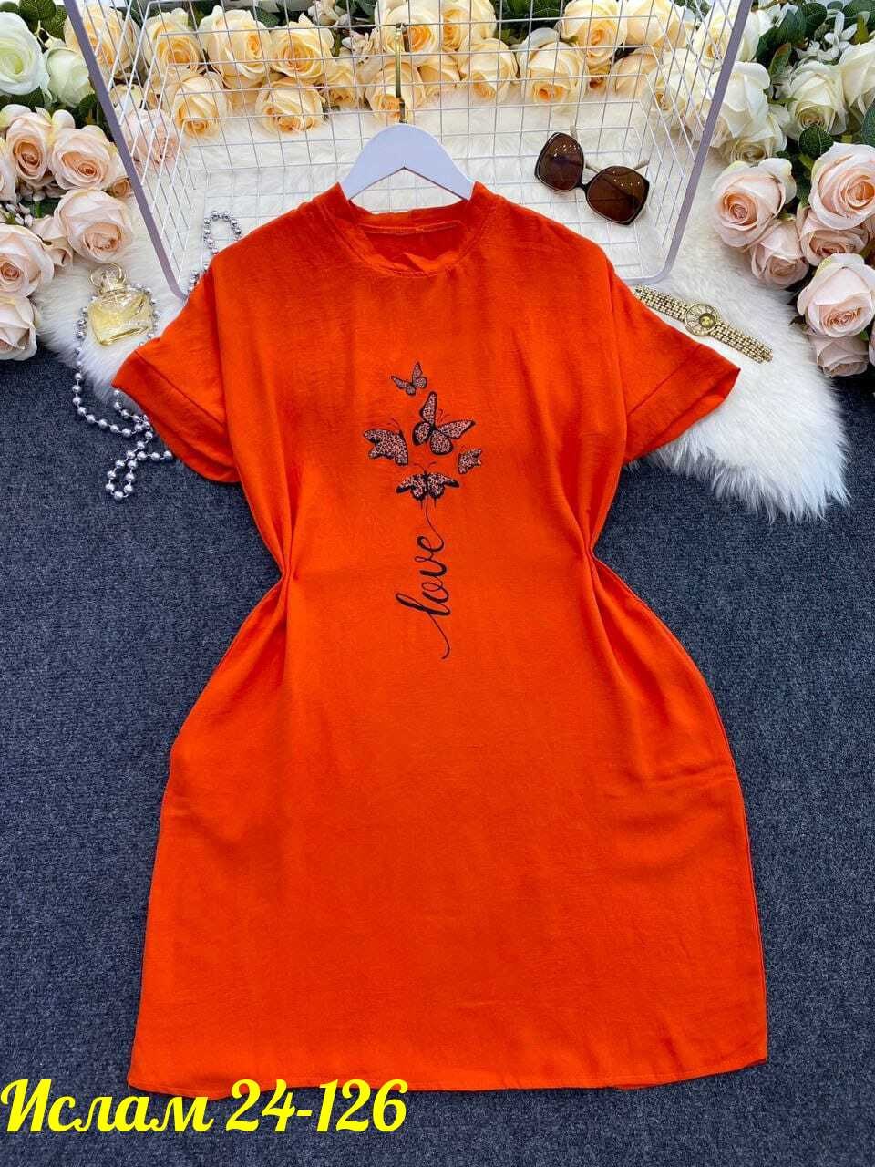 платье оранжевое,платье туника женское платье,оранжевое платье женское,платье туника,туника женская